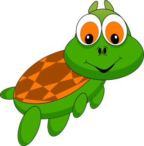 Animated turtle